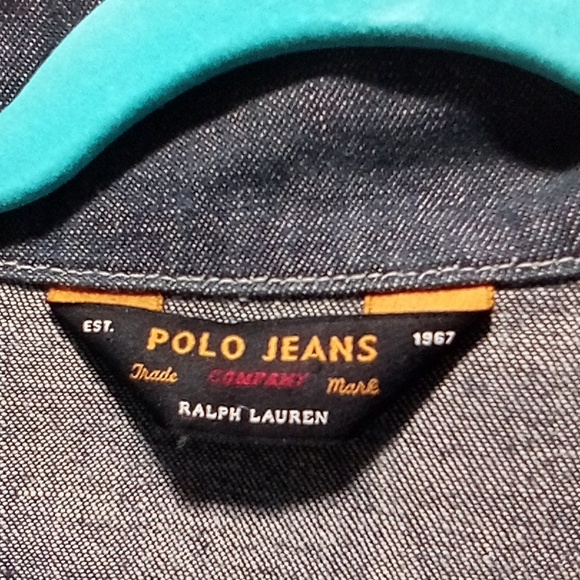 Polo Jeans by Ralph Lauren denim blue jean jacket - Picture 2 of 10